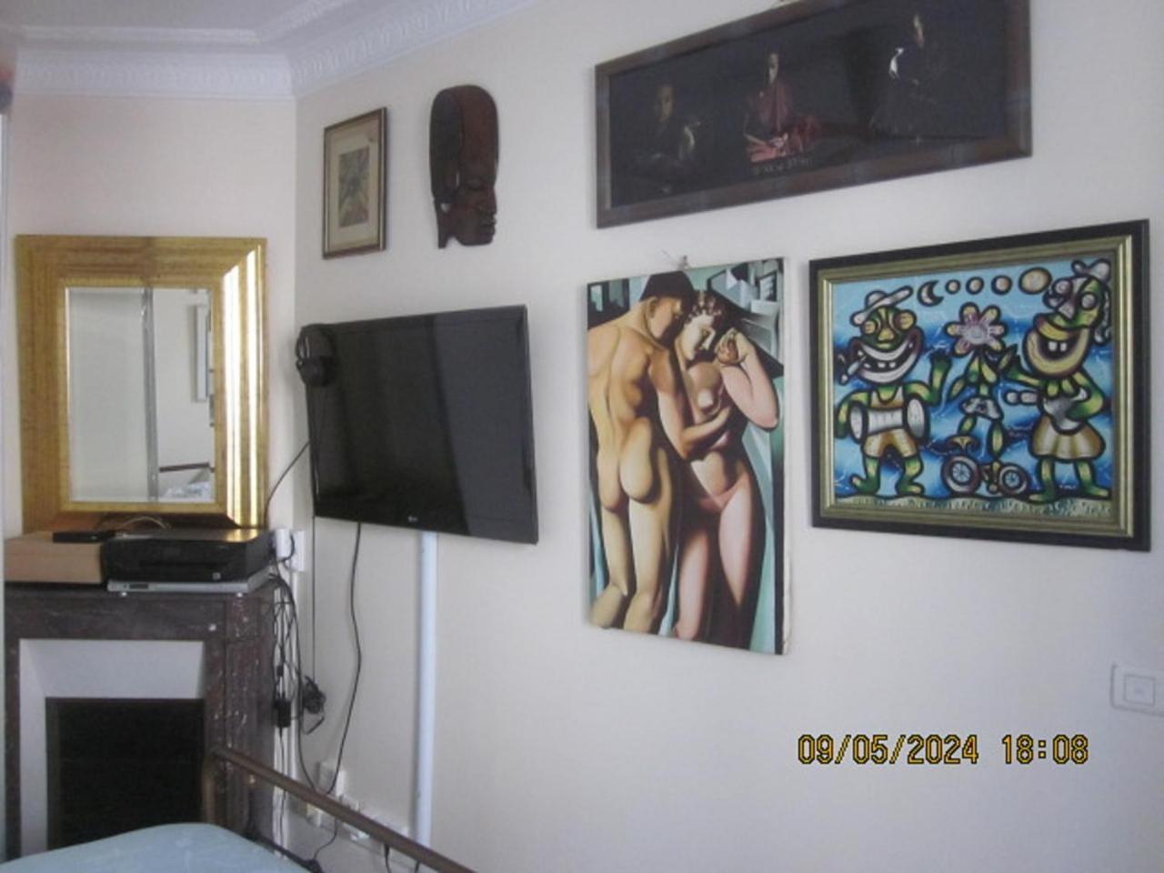 Bed And Breakfast Paris Centre Oda fotoğraf